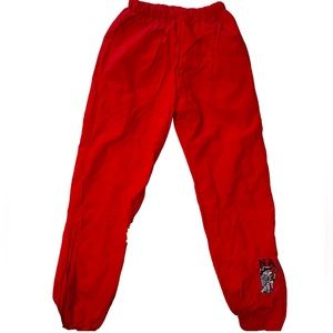 Vintage Birdie Jackets By Richard A Leslie Lined Nylon Track Pants Made In USA